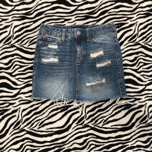 Aeropostale Denim Mini Skirt